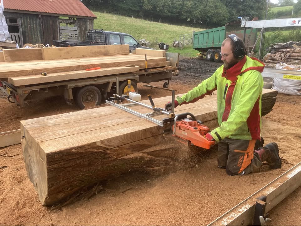 Mobile Chainsaw Milling Service